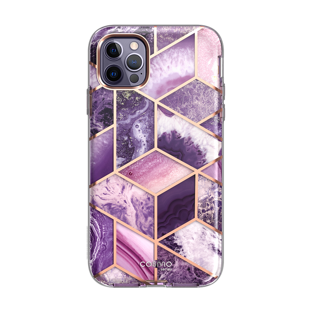 i-Blason Cosmo Slim Designer Case (PurpleFly Butterfly) for iPhone
