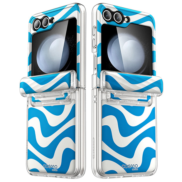 Galaxy Z Flip6 Cosmo - Blue Swirl