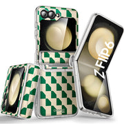 Galaxy Z Flip6 Cosmo - Green Checker