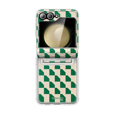 Galaxy Z Flip6 Cosmo - Green Checker