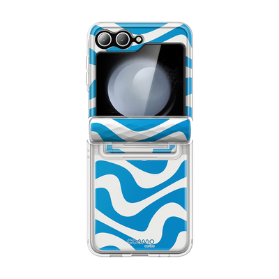 Galaxy Z Flip6 Cosmo - Blue Swirl