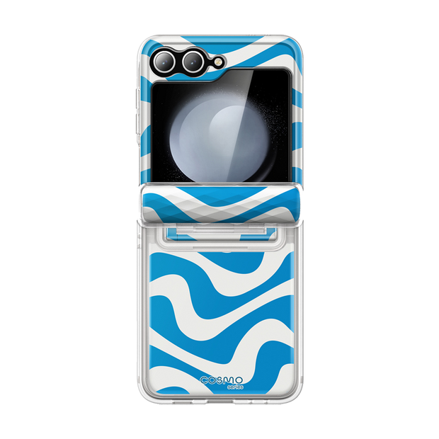 Galaxy Z Flip6 Cosmo - Blue Swirl