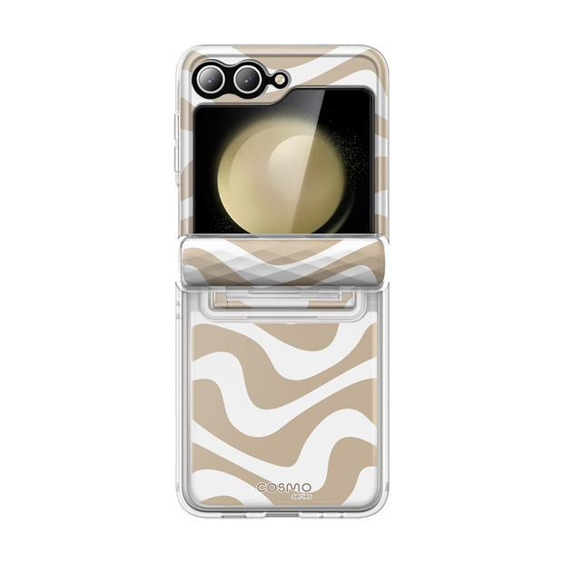 Galaxy Z Flip6 Cosmo - Beige Swirl