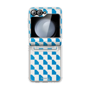 Galaxy Z Flip6 Cosmo - Blue Checker