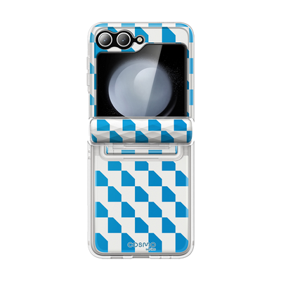 Galaxy Z Flip6 Cosmo - Blue Checker