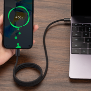 3ft USB-C Fast Charging Cable-Black