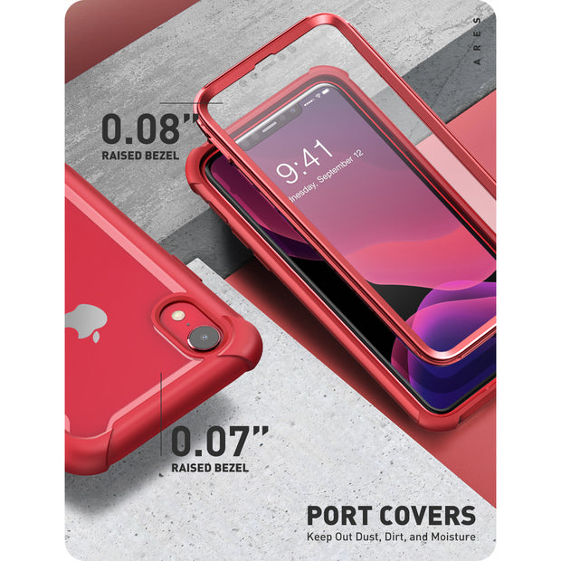 iPhone XR Ares Case-Red