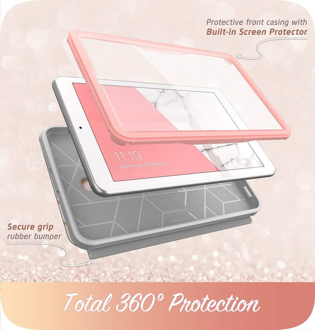 Galaxy Tab A 8.0 inch (2018) Cosmo Case (open box)- Marble Pink