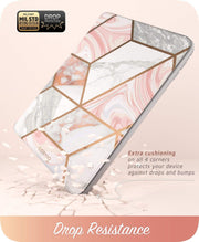 Galaxy Tab A 8.0 inch (2018) Cosmo Case (open box)- Marble Pink