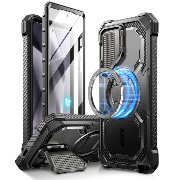 Galaxy S25 Ultra Armorbox Protective Phone Case - Black