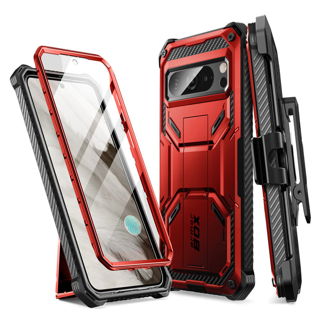 Google Pixel 8 Pro Armorbox Case - Metallic (open box) Red