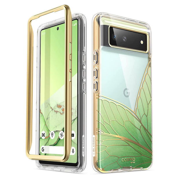 Google Pixel 6 Cosmo Case(Open-Box) - Green Butterfly