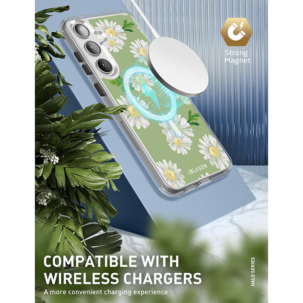 Galaxy S23 Halo MagSafe Cute Phone Case - Blossom