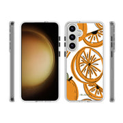 Galaxy S24 Plus Halo MagSafe Cute Phone Case - Oranges