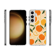 Galaxy S24 Plus Halo MagSafe Cute Phone Case - Oranges & Lemons