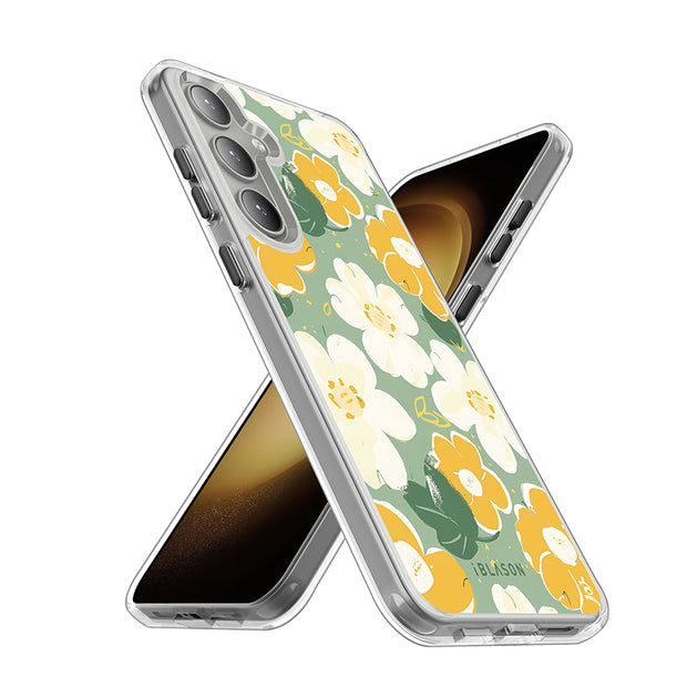 Galaxy S24 Plus Halo MagSafe Cute Phone Case - Spring Blooms