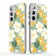 Galaxy S24 Plus Halo MagSafe Cute Phone Case - Spring Blooms