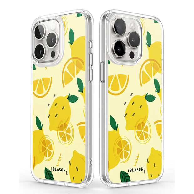 iPhone 13 Pro Max Halo MagSafe Cute Phone Case - Lemonade