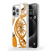 iPhone 13 Pro Max Halo MagSafe Cute Phone Case - Oranges