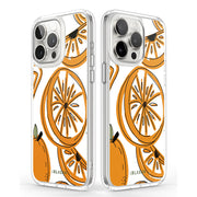 iPhone 13 Pro Halo MagSafe Cute Phone Case - Oranges