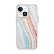 iPhone 14 Plus Halo MagSafe Cute Phone Case - Marble Rainbow
