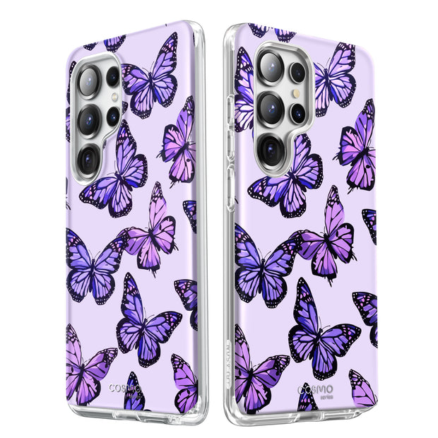 Galaxy S25 Ultra Cosmo Cute Case -Lilac Fly