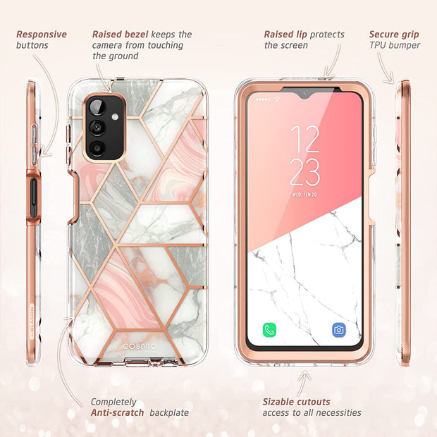 Galaxy A13 Cosmo Case - Marble Pink