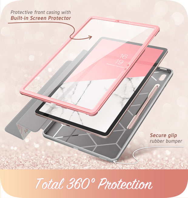 Galaxy Tab S7 FE 12.4 inch (2021) Cosmo Case (open box) - Marble Pink