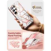 Galaxy S25 Ultra Cosmo Cute Case -Marble Pink