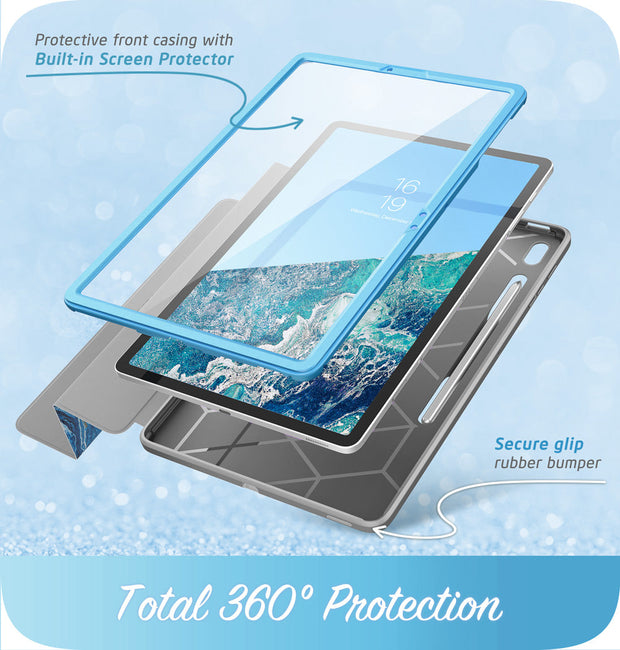 Galaxy Tab S7 FE 12.4 inch (2021) Cosmo Case (open box)- Ocean Blue