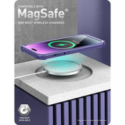 iPhone 14 Pro Ares Mag with Tempered Glass  Case - Purple