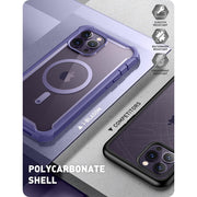 iPhone 14 Pro Ares Mag with Tempered Glass  Case - Purple