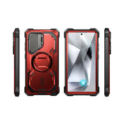 Galaxy S24 Ultra Armorbox Protective Phone Case - Metallic Red