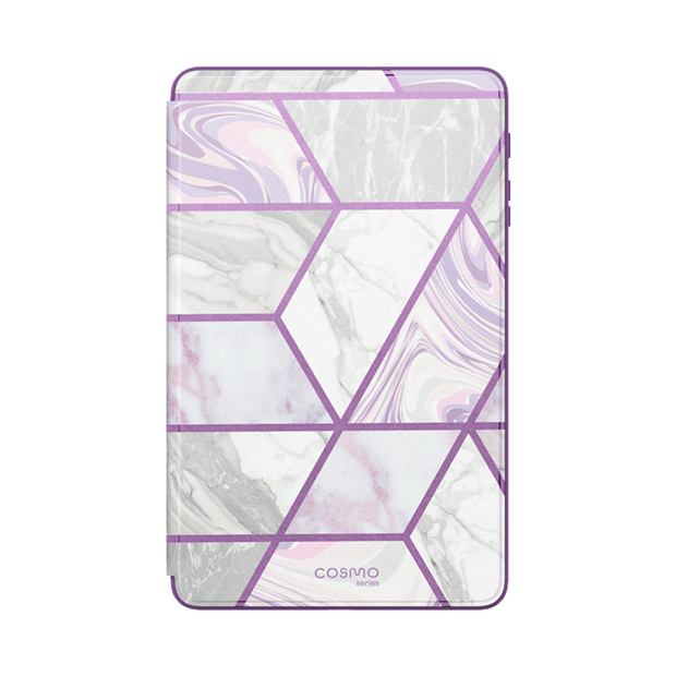 Galaxy Tab A 10.1 inch (2019) Cosmo Case -(open box)- Marble Purple