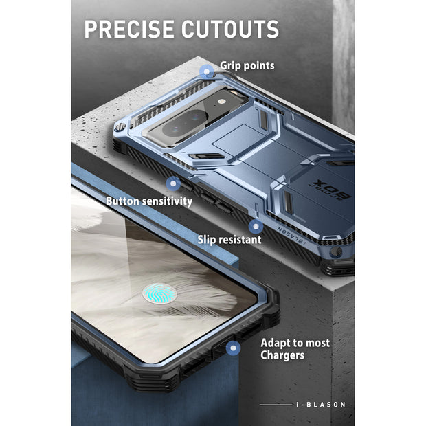 Google Pixel 8 Armorbox Case - Metallic Blue