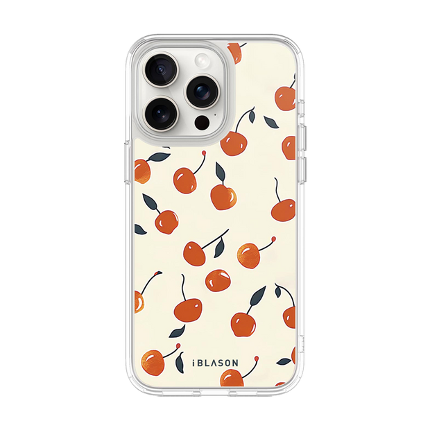 iPhone 13 Pro Halo MagSafe Cute Phone Case - Sweet Cherries