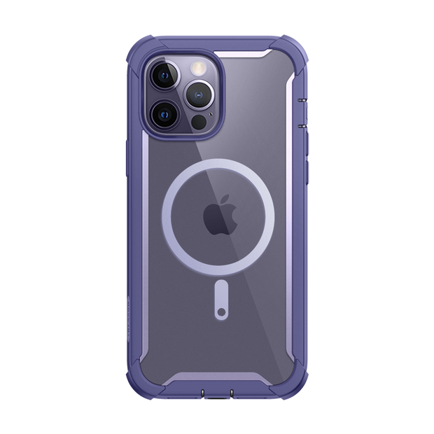 iPhone 14 Pro Ares Mag with Tempered Glass  Case - Purple