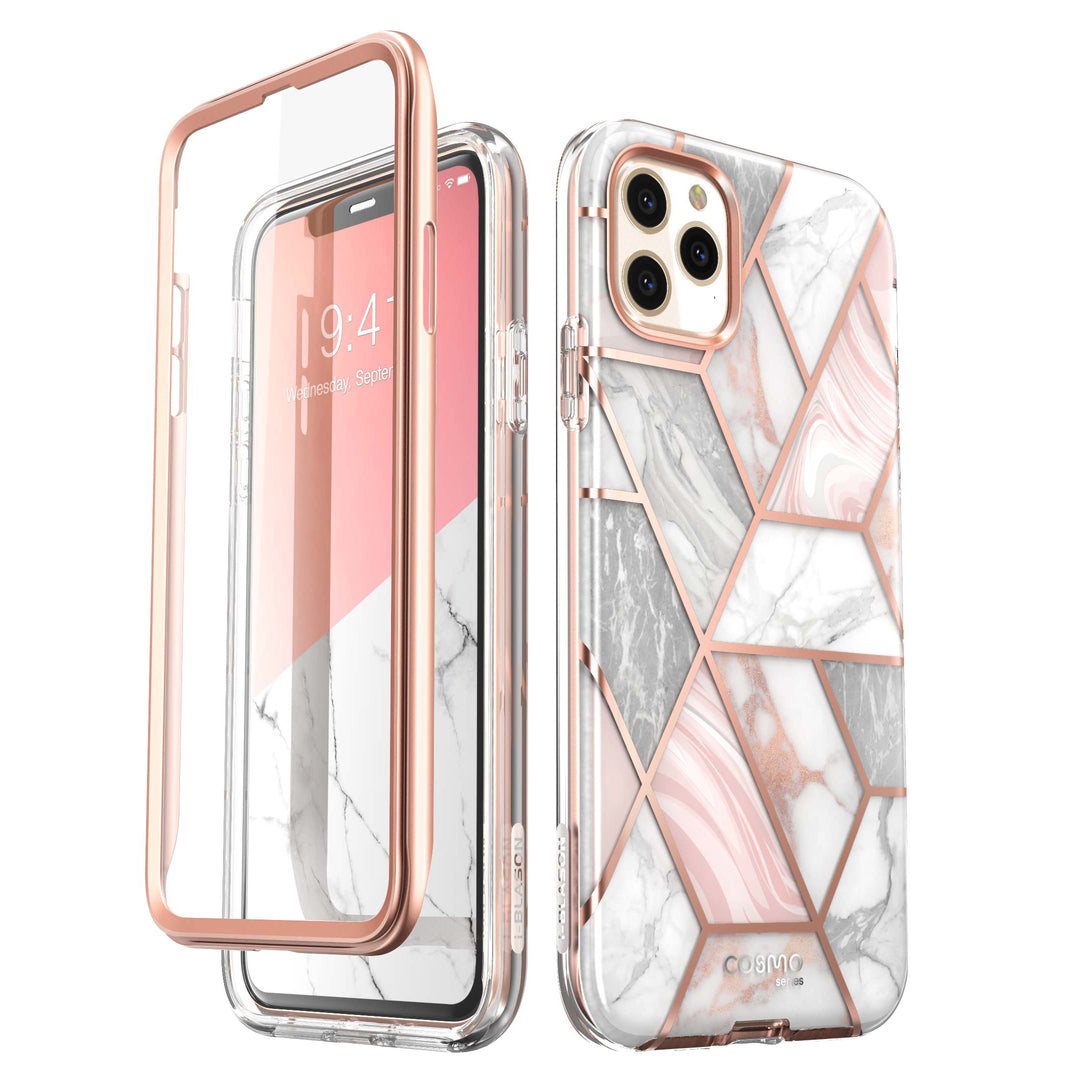 iPhone 11 Pro Max Cosmo Case-Marble Pink | i-Blason