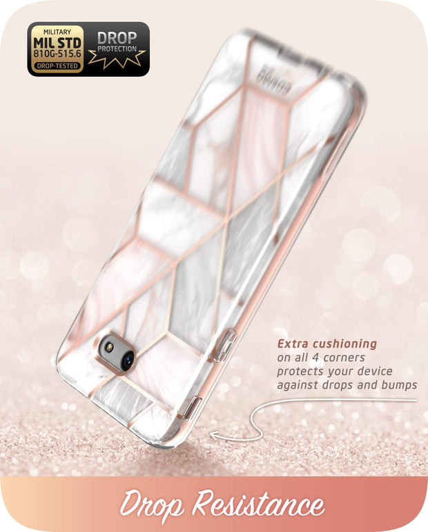 Galaxy J7 (2017) Cosmo Case - Marble Pink