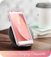 Galaxy J7 (2018) Cosmo Case - Glitter Pink