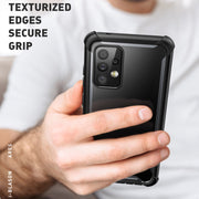 Galaxy A72 Ares Clear Rugged Case(open box) - Black