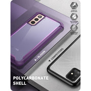 Galaxy S21 FE Ares Clear Rugged Case - Purple