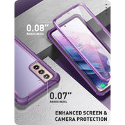 Galaxy S21 FE Ares Clear Rugged Case - Purple