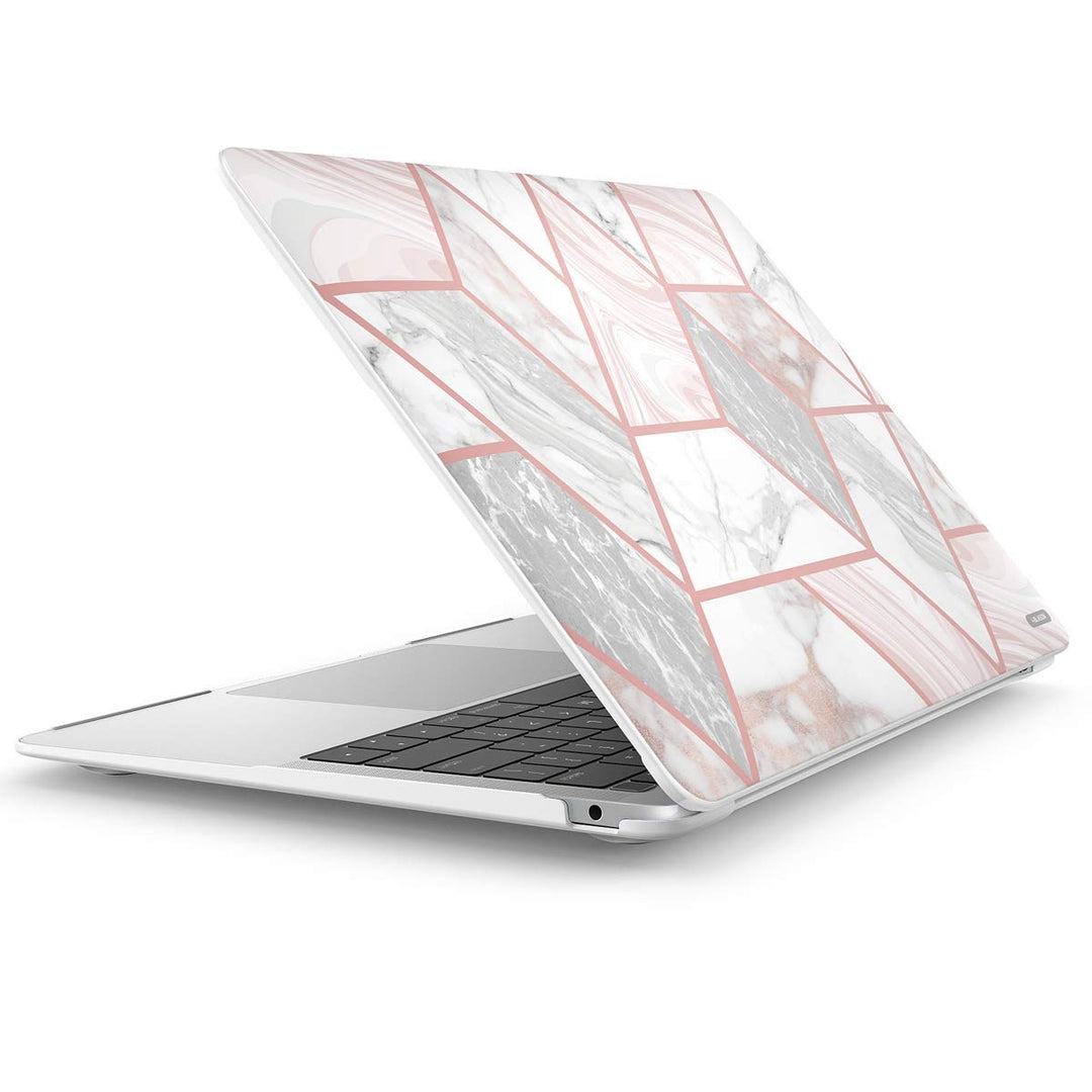 MacBook Air 13 2018 Cosmo Case Marble Pink i Blason