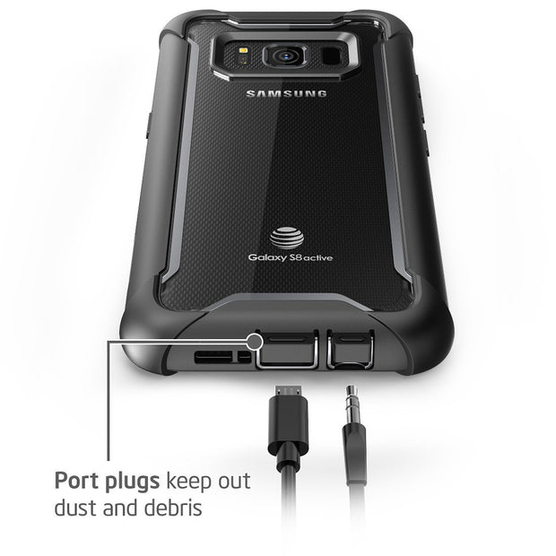 Samsung Galaxy S8 Active Ares Case - Black