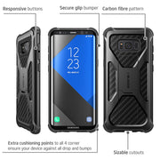 Galaxy S8 Transformer Case - Black