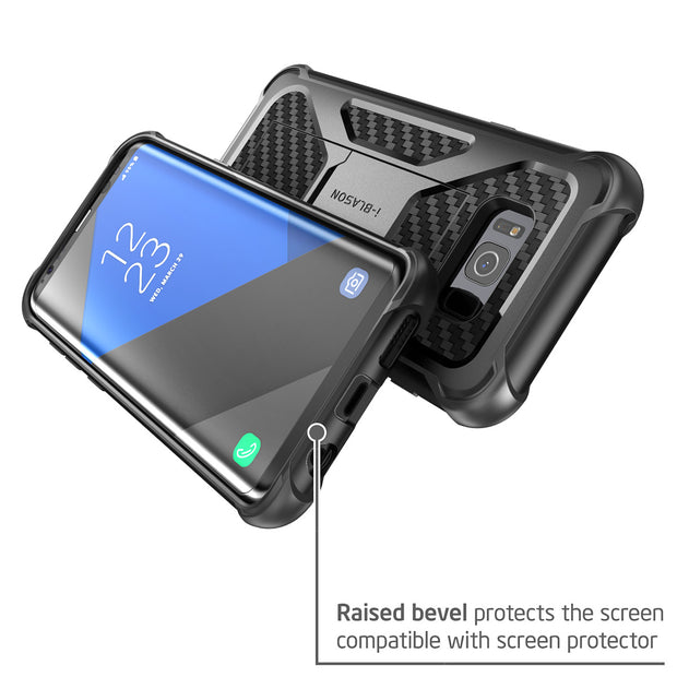 Galaxy S8 Transformer Case - Black