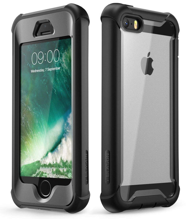 iPhone SE Ares Full Body Protective Case -Black