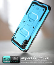 iPhone XS Max Armorbox Case-Blue