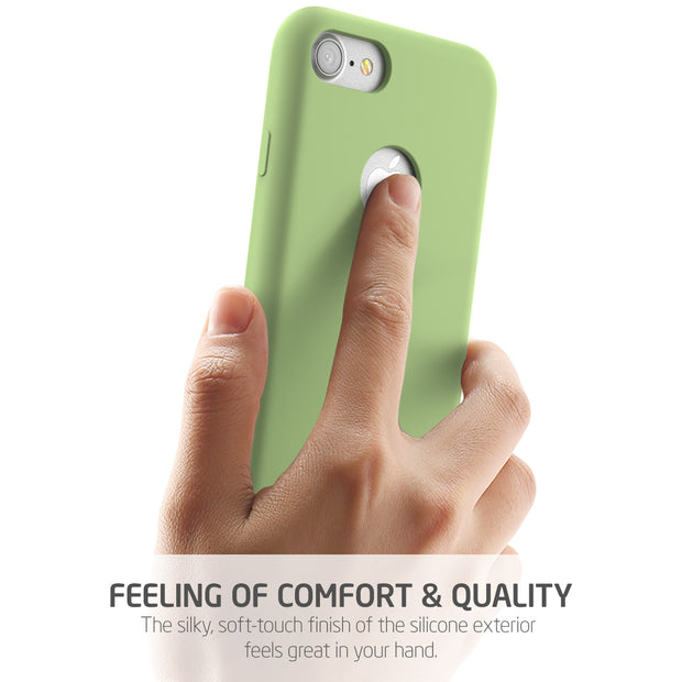 iPhone 7 Silicone Case-Green